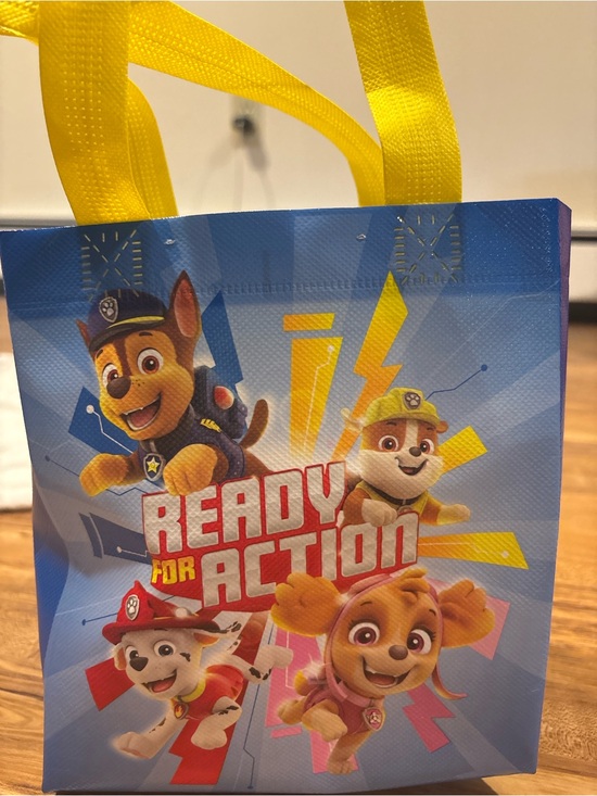 Other - Paw Patrol "Ready for Action" Kids Tote Bag - Blue & Yellow